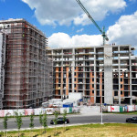 Ein Immobilienprojekt in Rum&auml;nien w&auml;hrend der Bauphase.